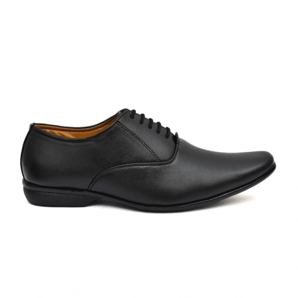 Generic Men's Faux Leather Formal Shoes (Black) - Black, 8