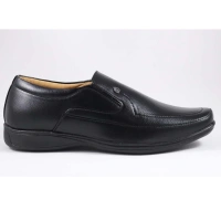 Generic Men's Faux Leather Formal Shoes (Black) - Black, 9