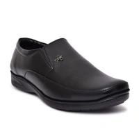 Generic Men's Faux Leather Formal Shoes (Black) - Black, 7