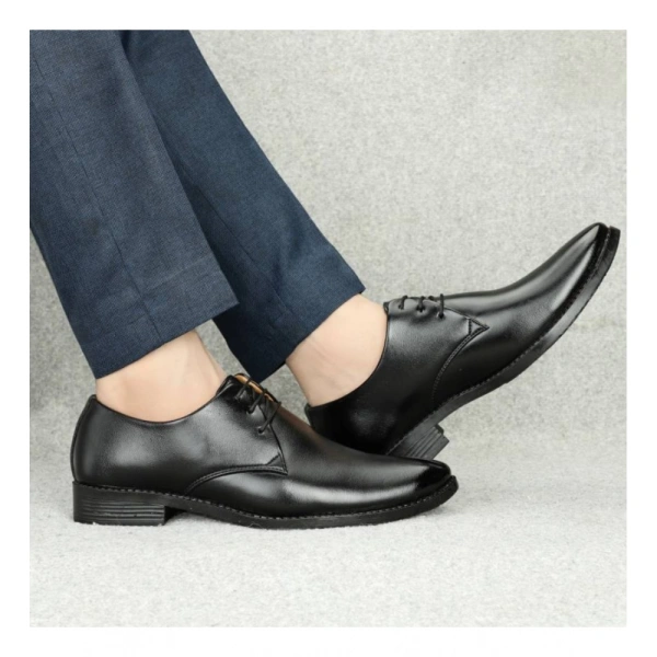 Generic Men's Faux Leather Formal Shoes (Black) - Black, 7