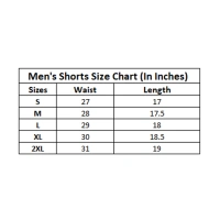 Generic Men's Lycra Printed Half Sleeve Shirt and Shorts Set (White Gold) - L