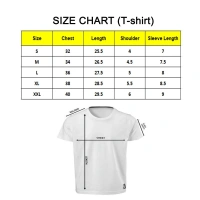 Men's PC Cotton With Great Beard Comes Printed T Shirt (Color: White, Thread Count: 180GSM) - L