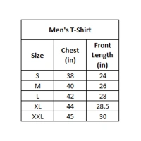 Men's Casual Half sleeve Printed Cotton Crew Neck T-shirt (White) - White, Printed, L