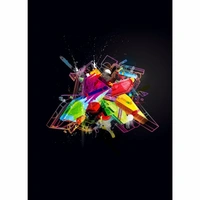 Shopnav Mi A2 Abstract Drawing pattern Mobile Case Cover - Multi, 0.25, Digital Art