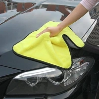 Microfiber Cloth Yellow And Black (Yellow And Black) - Yellow And Black