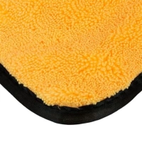 Microfiber Cloth Yellow And Black (Yellow And Black) - Yellow And Black