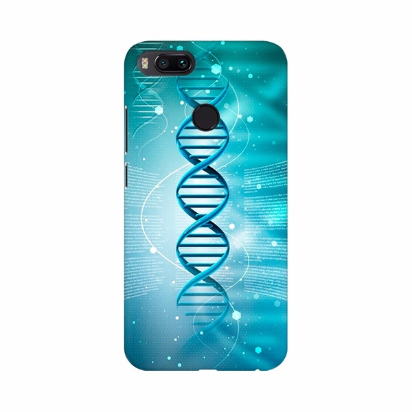Shopnav Redmi Note 5 DNA Structure model Mobile Case Cover - Blue, 0.25, Abstract and illusions
