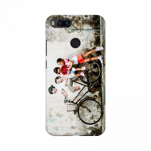 Shopnav Redmi Note 5 Children on Bicycle Poster Mobile Case Cover