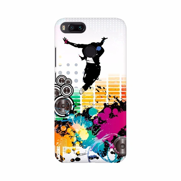 Shopnav Redmi Note 5 Pro The Rock music lover boy Mobile Case Cover - Multi, 0.25, Music