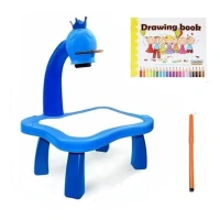 Generic Plastic Drawing Projector Table For Kids (Multicolor ) - Multicolor