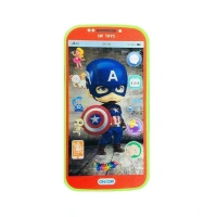 Generic Plastic Mobile Smartphone With Touch Screen And Multiple Sound Effects (Multicolor ) - Multicolor