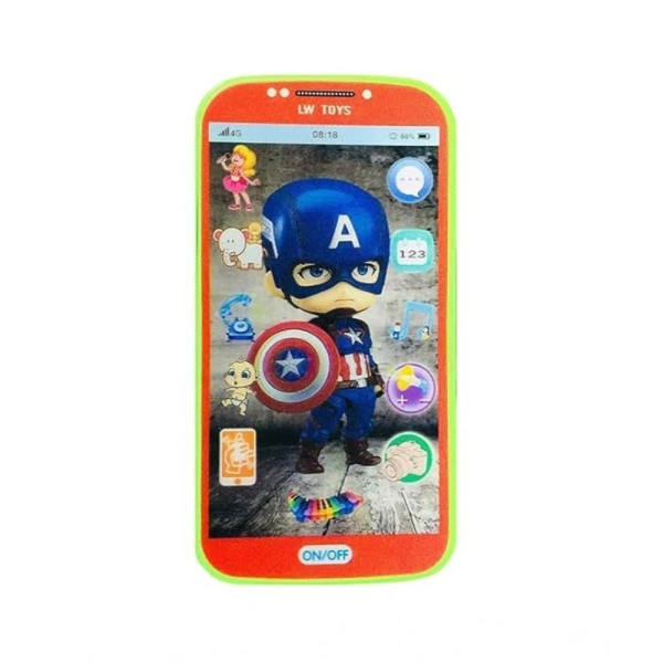 Generic Plastic Mobile Smartphone With Touch Screen And Multiple Sound Effects (Multicolor ) - Multicolor