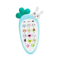 Generic Plastic Rabit Mobile Phone Toy For Kids With Music And Light Early Educational Smart Phone (Multicolor ) - Multicolor