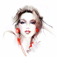 Shopnav Vivo Y15 Portrait Girl Image Mobile case cover - Multi, 0.25, Digital Art