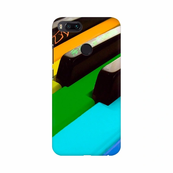 Redmi Note 5 3D Colorful Rows Mobile Case Cover