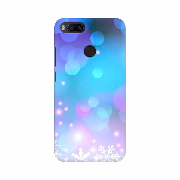 Shopnav Mi A2 Floral Winter Background Mobile Case Cover - Multi, 0.25, Texture