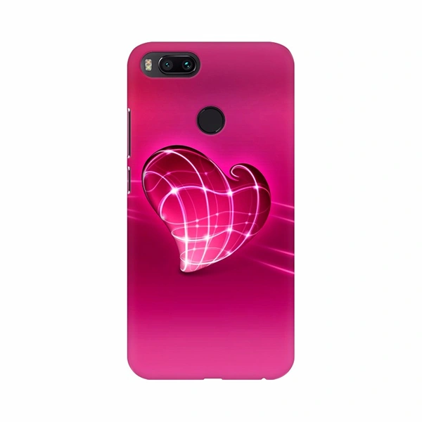 Shopnav One Plus 5 Pink heart Mobile Case Cover - Rose, 0.25, Love