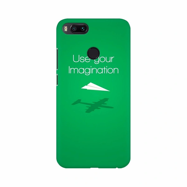 Shopnav Vivo V15 Pro Green background with thoughts Mobile Case Cover - Green, 0.25, Text