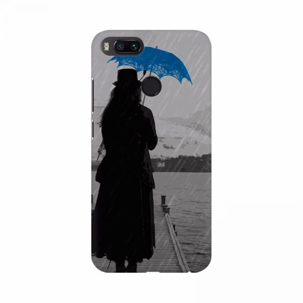 Shopnav Apple iphone 6s Girl enjoy raining with umberlla Mobile Case Cover