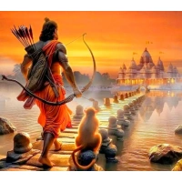 Shopnav Redmi Note 5 Printed Ram Mandir Hard Mobile Case Cover - Ram Mandir