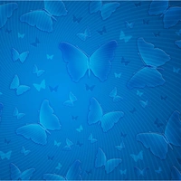 Shopnav Redmi Note 5 Water Blue Butterfly Mobile Case Cover - Blue, 0.25, Texture