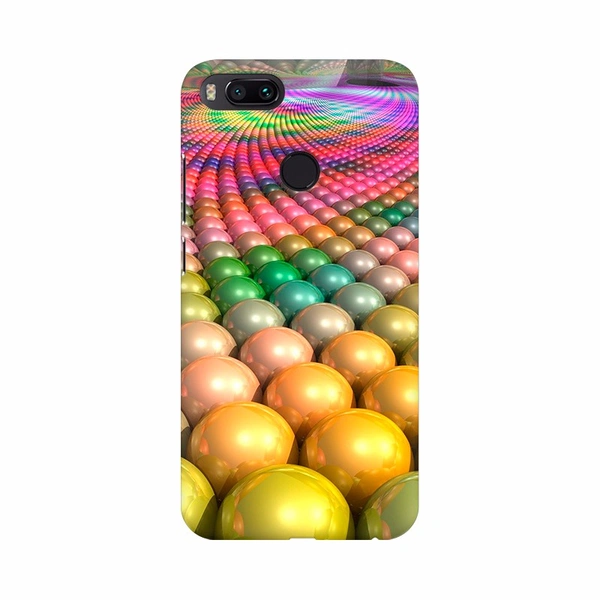 Shopnav One Plus 7 pro Colorful Balls Painting Effect Mobile Case Cover - Multi, 0.25, Abstract and illusions
