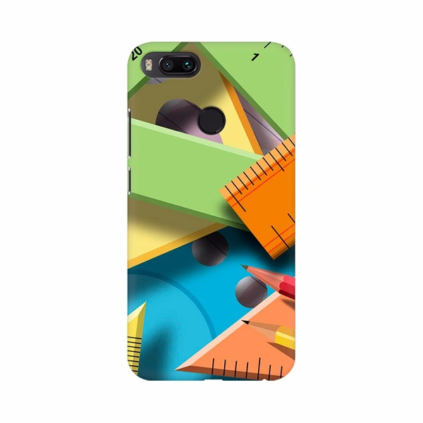 Shopnav One Plus 6T Geomentry tools Mobile Case Cover - Multi, 0.25, Digital Art
