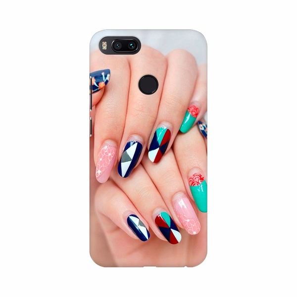 Shopnav Honor 8C Looking a Beautiful Nails Mobile Case Cover - Multi, 0.25, Cream
