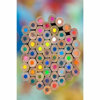 Shopnav Honor 8X Pencil Mobile Case Cover - Multi, Hard Case, 0.25, Random