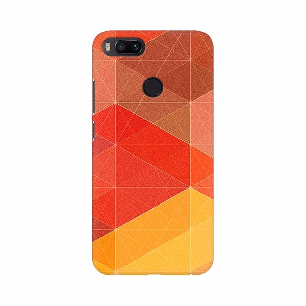 Shopnav OPPO A3s Colorish pattern Mobile Case Cover - Orange, 0.25, Texture