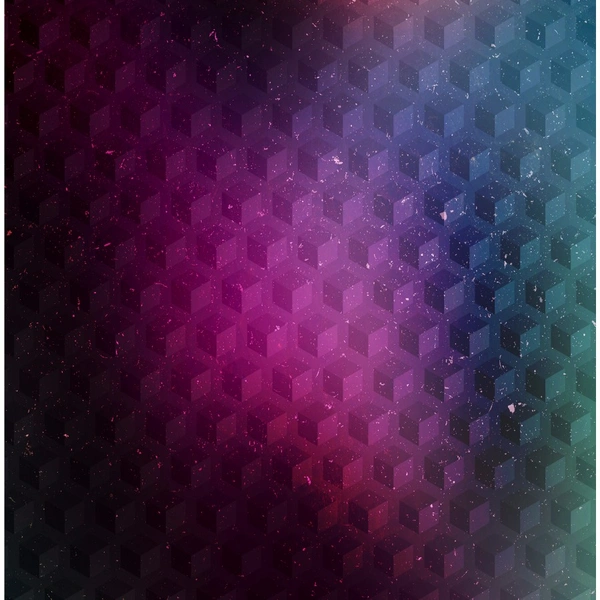 Shopnav Apple iphone 11 Cube colorful texture Mobile Case Cover - Purple, 0.25, Texture