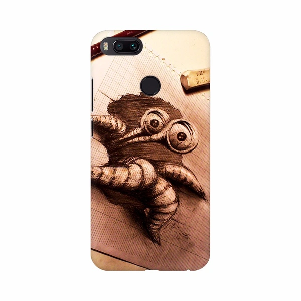 Redmi Note 5 Graphical 3D Diagram Mobile Case Cover