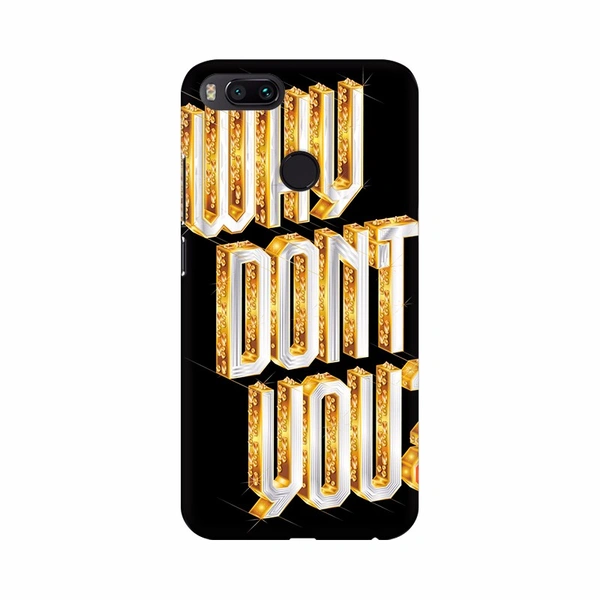 Shopnav Apple iphone 11 Gold Color Text Effect Mobile Case Cover - White, 0.25, Text