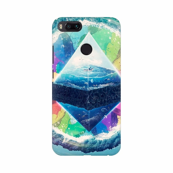 Shopnav Asus ZenFone Max M2 snow pyramid Mobile Case Cover - Multi, 0.25, Random