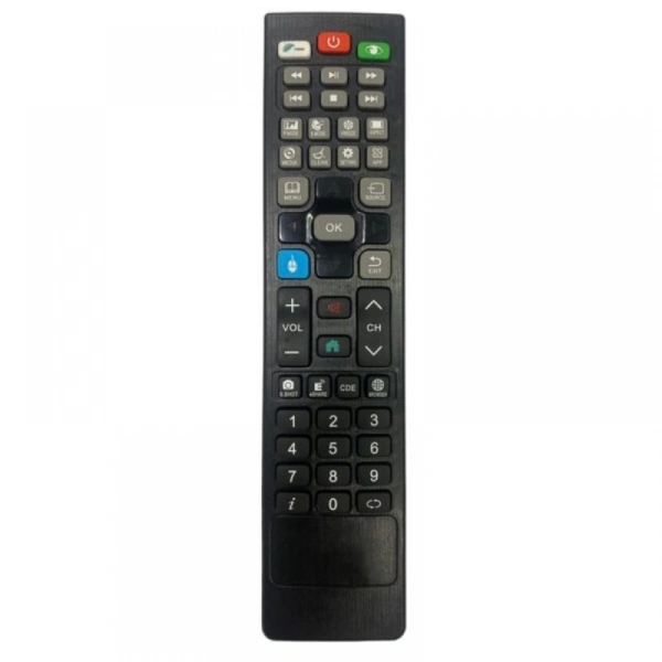 Shopnav Remote No. 1083 (No Voice), Compatible for Intex Smart TV LCD/LED Remote Control (Exactly Same Remote will Only Work)