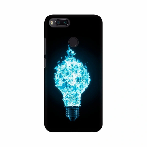 Shopnav One Plus 6T Blue Blub Mobile Case Cover - Blue, 0.25, Abstract and illusions