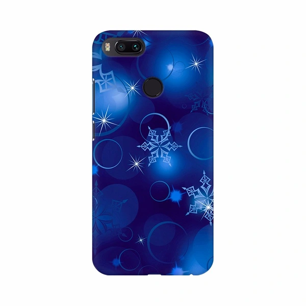 Shopnav Realme 5 Blue Color Classic Wallpaper Mobile Case Cover - Blue, 0.25, Texture
