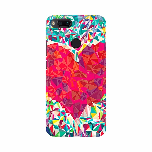 Shopnav Mi A3 Digital Love pattern Effect Mobile Case Cover - Rose, 0.25, Love