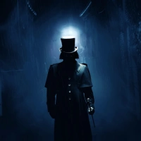 Shopnav Apple iphone 8 The Dark man Standing wallpaper Mobile Case Cover