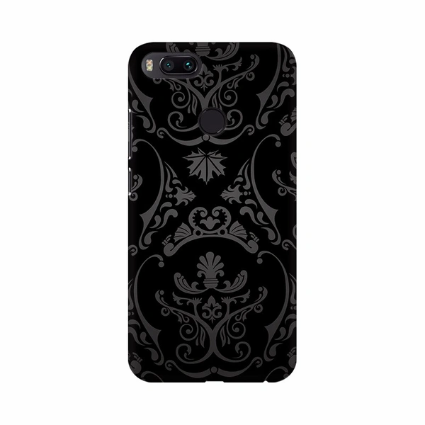 Shopnav OPPO A3s Dark Floral Effect with background Mobile Case Cover - Black, 0.25, Texture