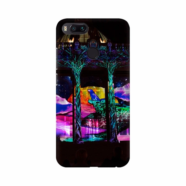 Shopnav POCO F1 by Xiaomi Colorful house Front View Mobile Case Cover - Black, 0.25, Digital Art