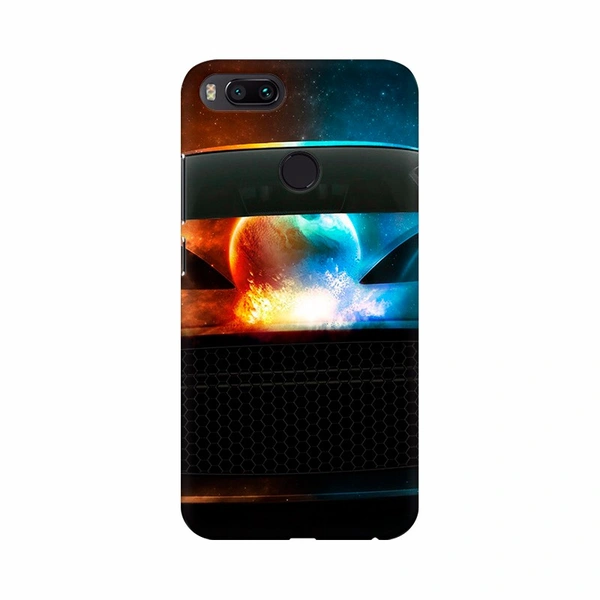 Shopnav Honor 8X Digital Art Car Mobile Case Cover - Black, Hard Case, 0.25, Digital Art