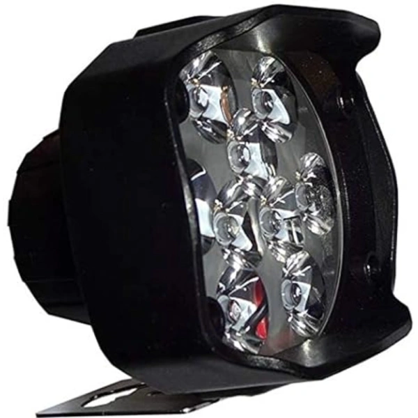 Set Of 2 Shilon 9 Led Waterproof On/Off Switch For Bikes (Black) - Black