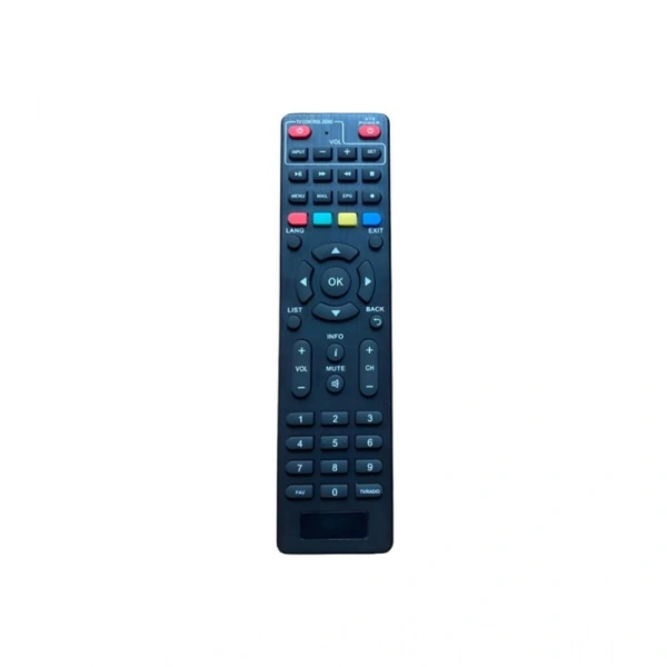 Generic Set Top Box Remote No.1188, Compatible with Siti Digital HD+ Set Top Box Remote Control (Black) - Black