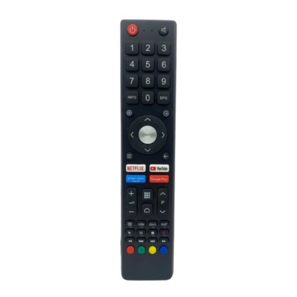 Generic Smart TV Remote No.1161 Nokia Smart TV Remote Control (Black) - Black