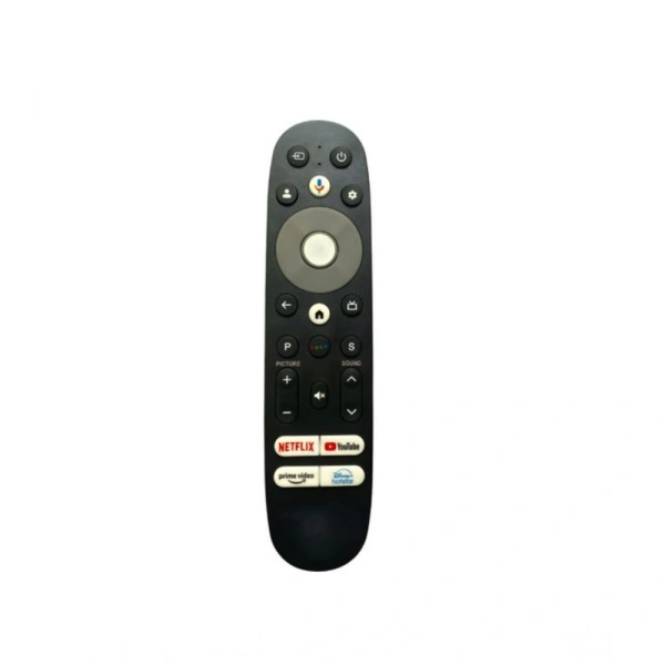 Generic Smart TV Remote No.1164 Vu Smart 4K LCD LED TV Remote Control (Black) - Black