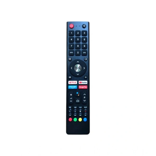 Generic Smart TV Remote No.1167 4k LCD LED TV Remote Control (Black) - Black