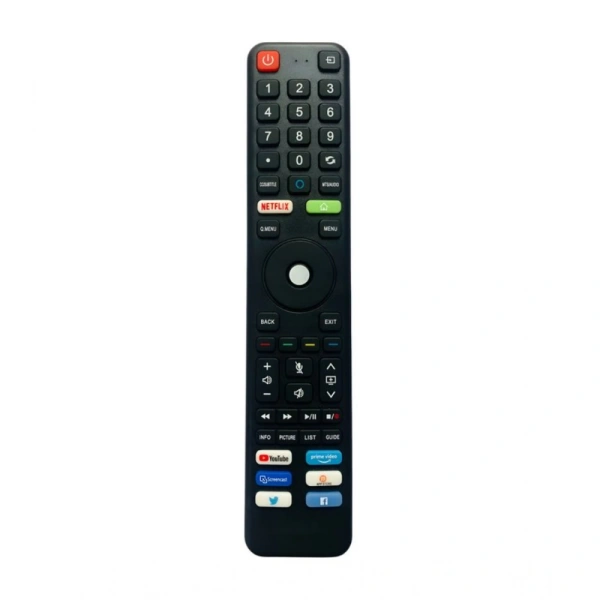 Generic Smart TV Remote No.1195 Toshiba Smart TV LCD LED Remote Control (Black) - Black