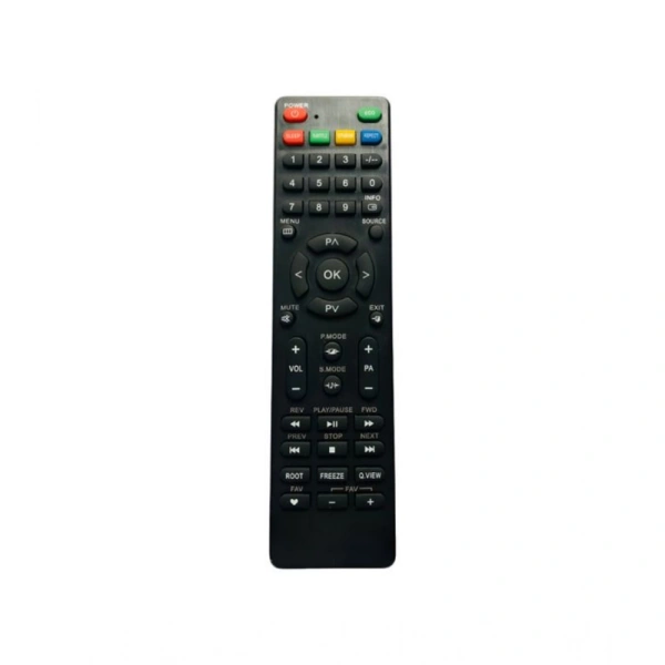 Generic Smart TV Remote No.1222 No Voice Haier Smart TV LCD LED Remote Control (Black) - Black
