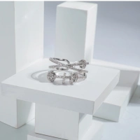 Shopnav Stainless Steel Silver High-quality Freesize Ring (Silver Plated) - Silver Plated